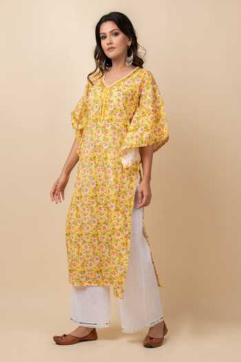 Kalakaari By Sagarika Printed Kaftan & Pant Set 