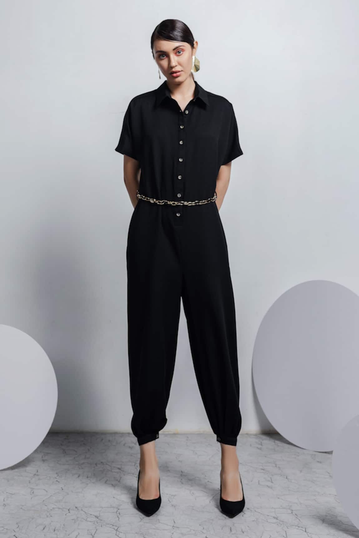 Zosia Collared Jumpsuit