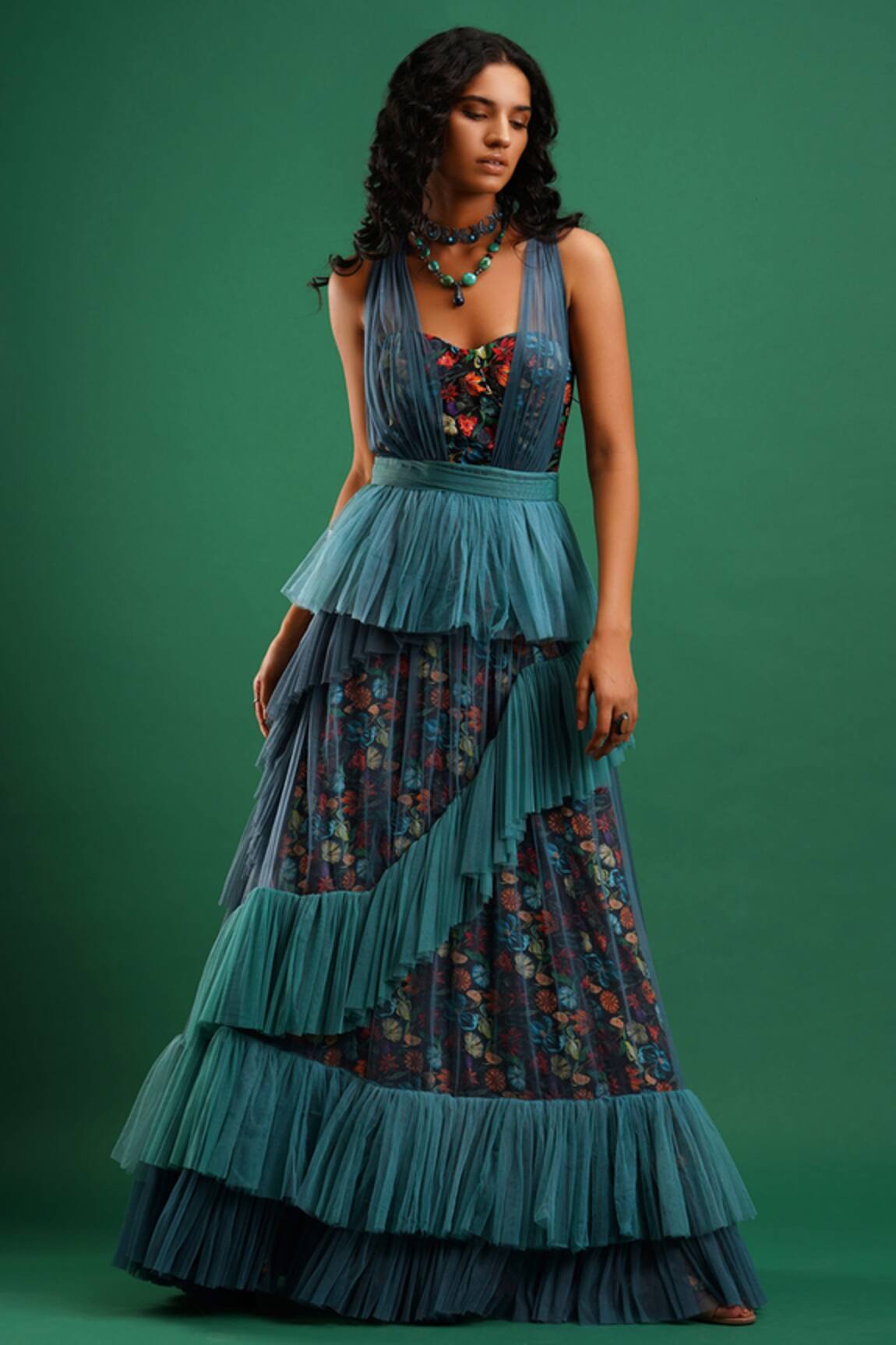 Nidhi Yasha Printed Dress