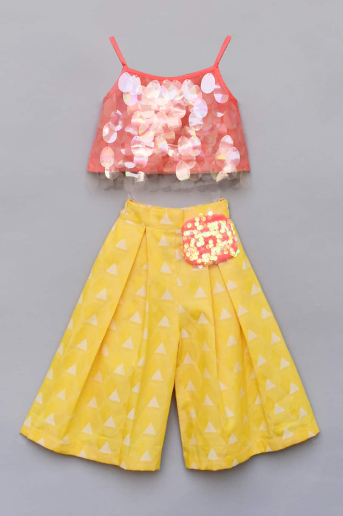 Fayon Kids Embellished Palazzo Set 