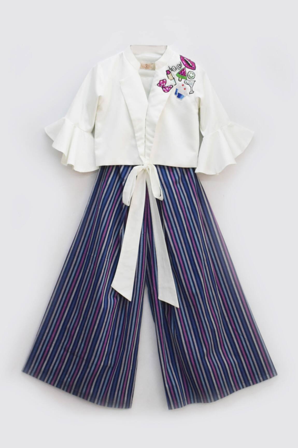 Fayon Kids Striped Pant Set 