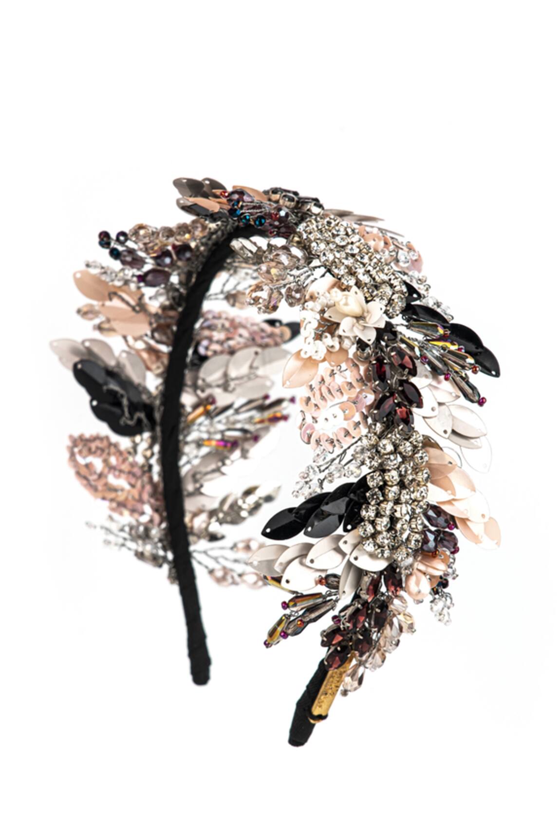 Born Flash Flicker Floral Embellished Hairband