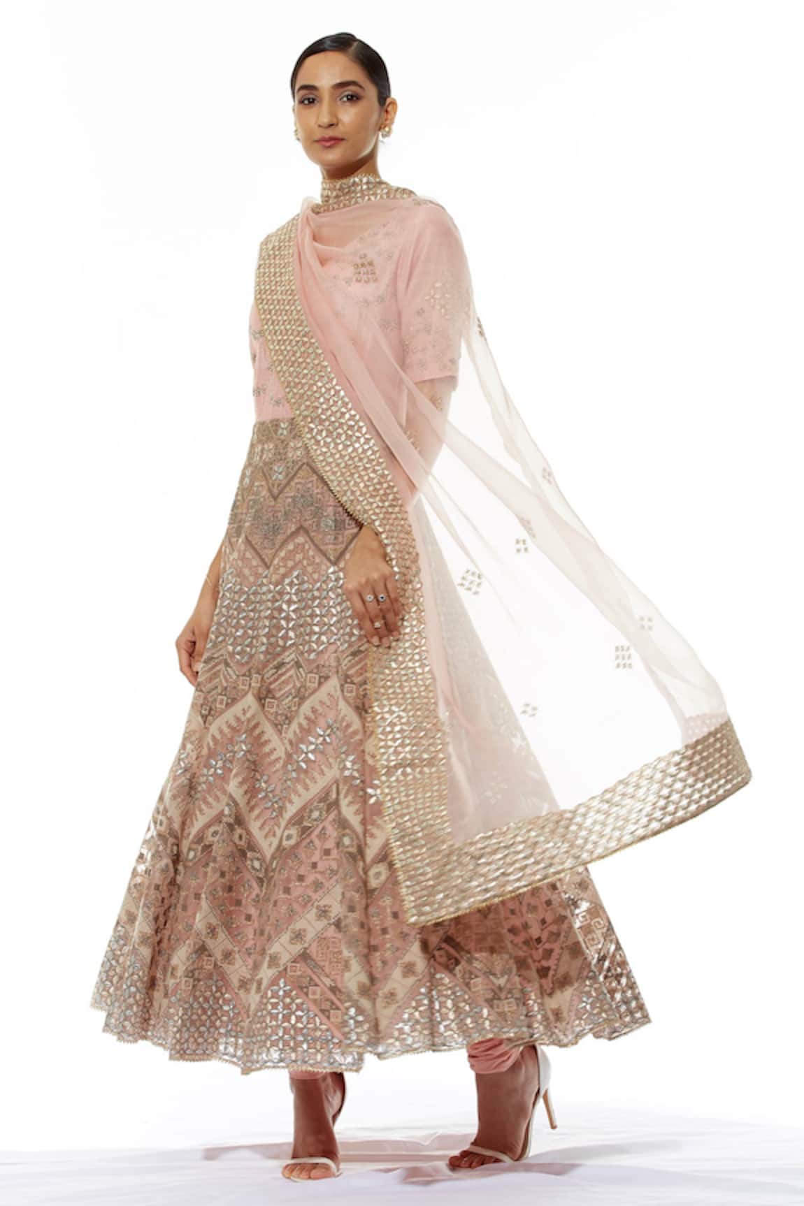 Kavita Bhartia Embroidered Anarkali Set
