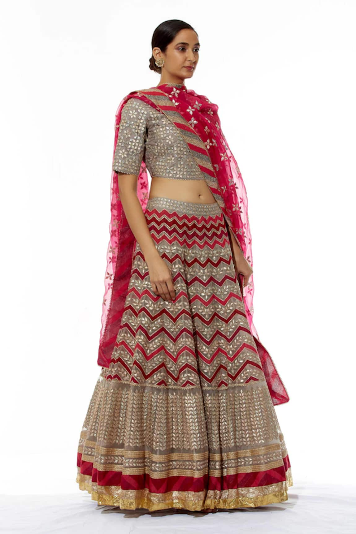 Kavita Bhartia Embroidered Bridal Lehenga Set