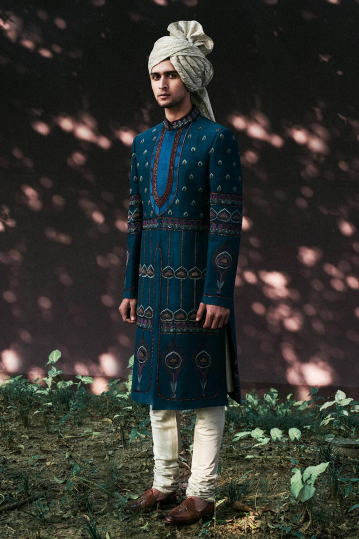 Gargee Designers Embroidered Sherwani Set 