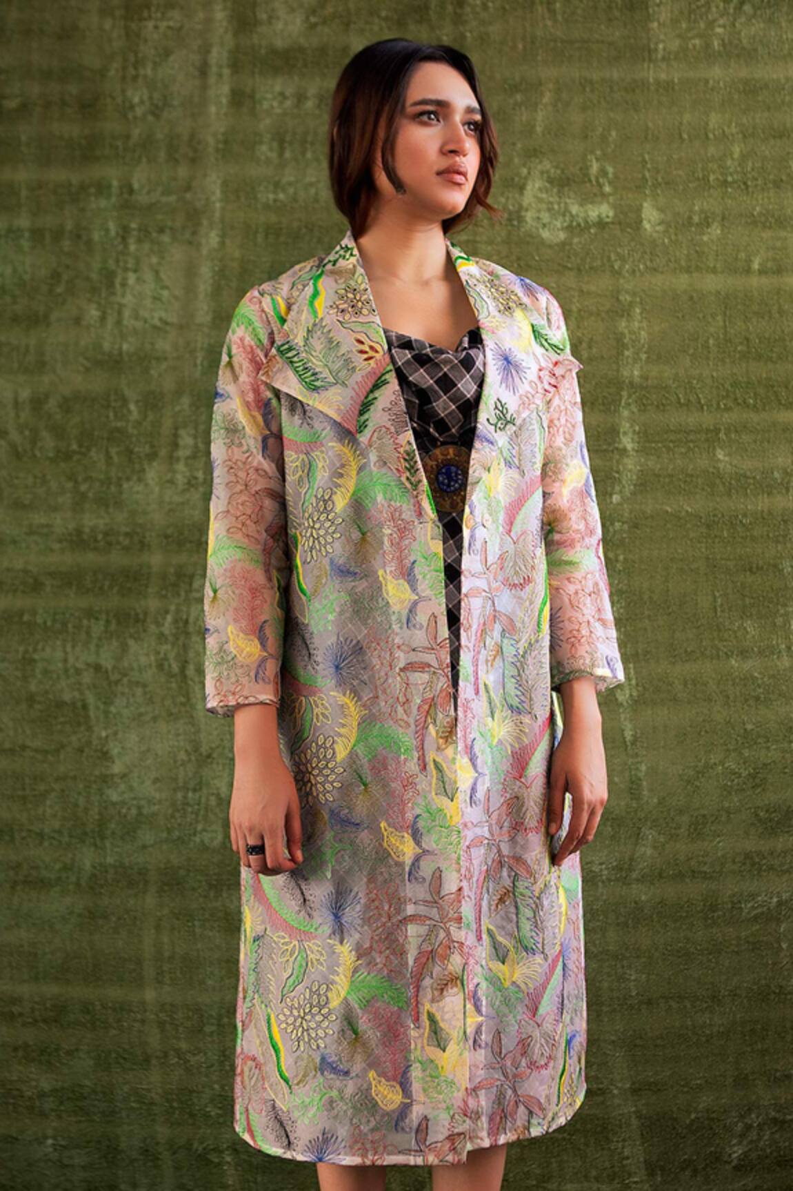 Kritika Murarka Handloom Organza Silk Jacket