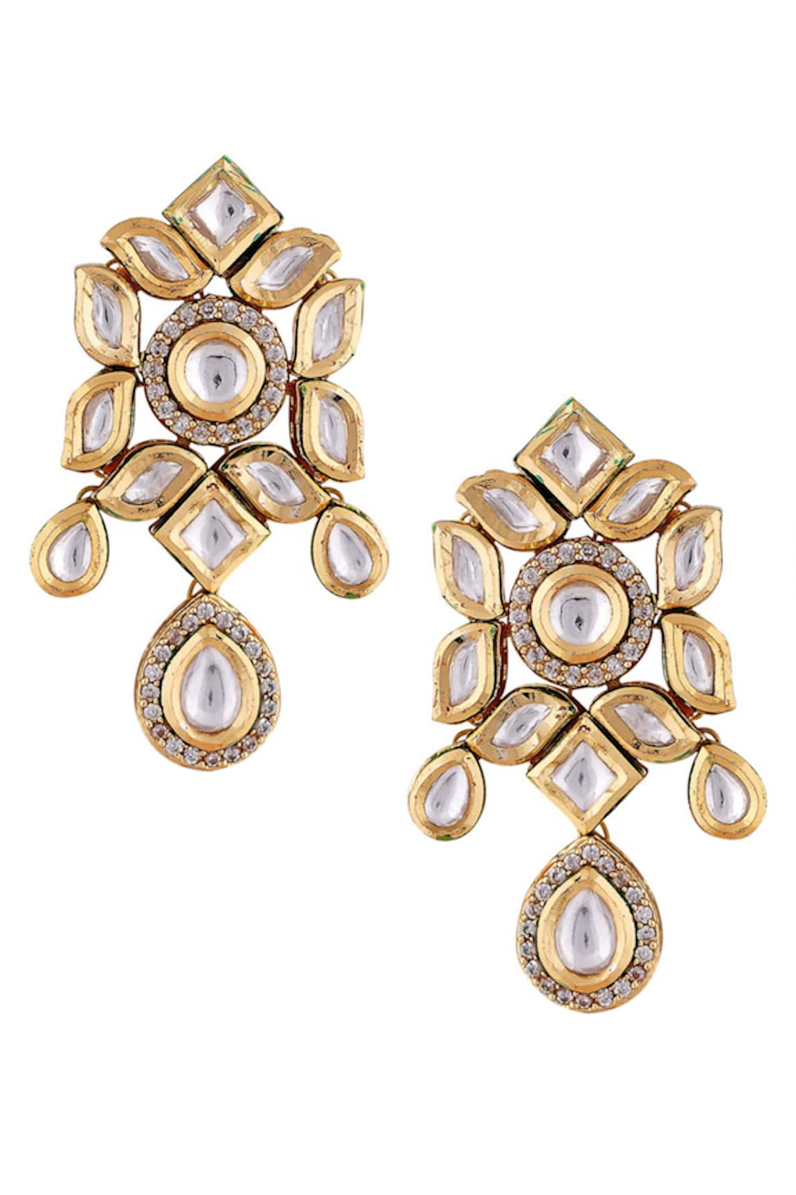 Anayah Jewellery Kundan Studded Danglers