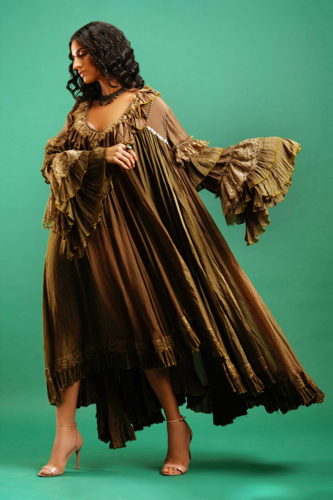 Nidhi Yasha Embroidered Dress