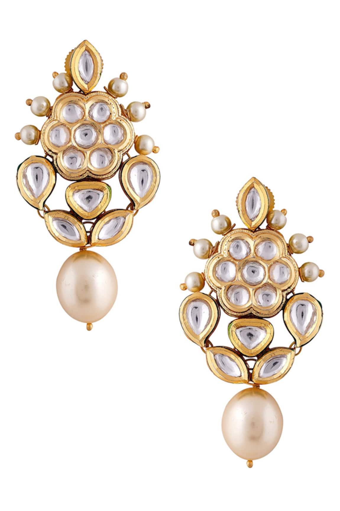 Anayah Jewellery Kundan Studded Danglers