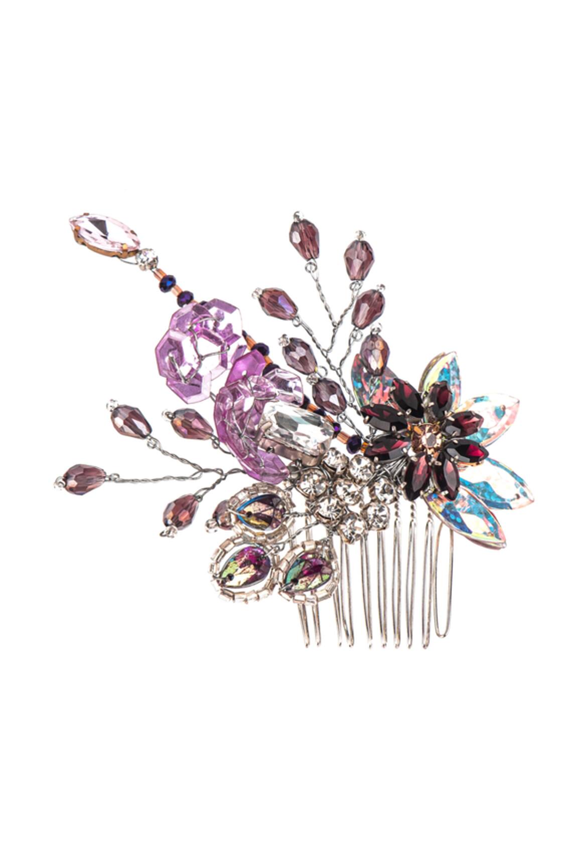Born Flash Hoatzin Embellished Hair Comb