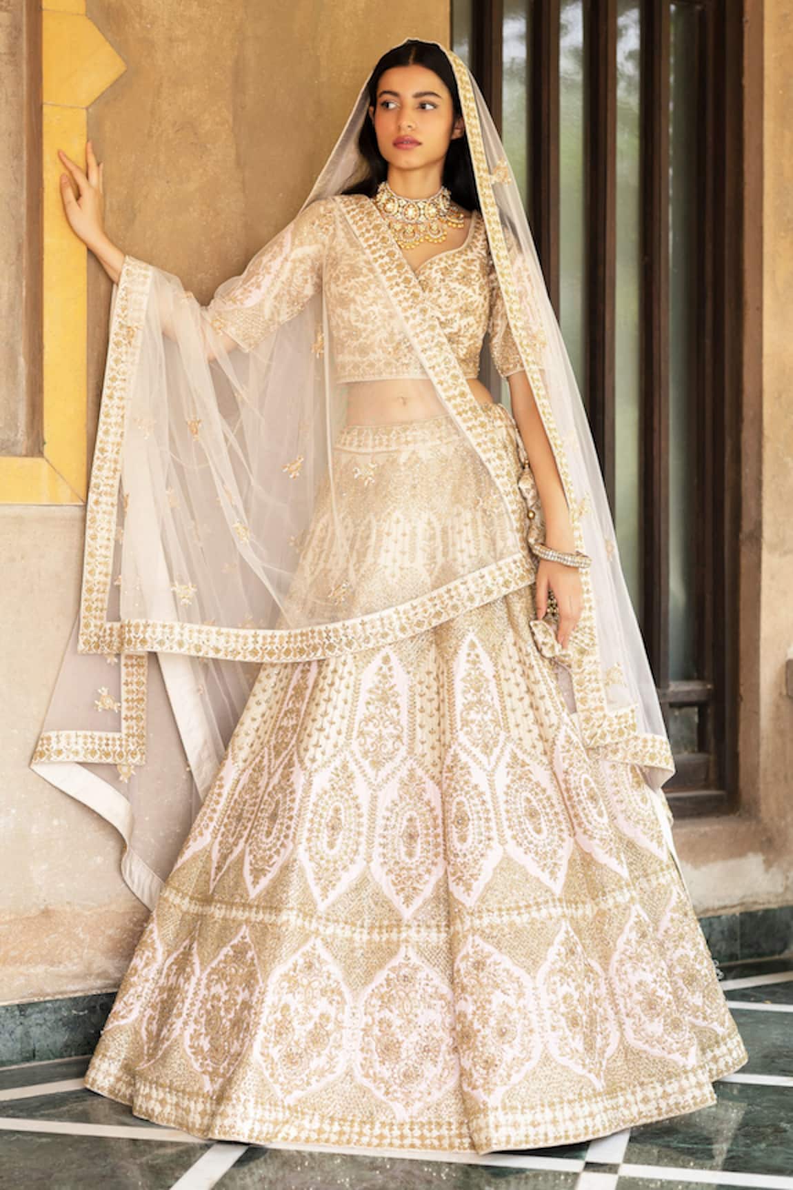 Angad Singh Embroidered Lehenga Set