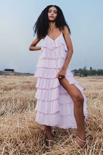 The Iaso Ruffle Tiered Dress 