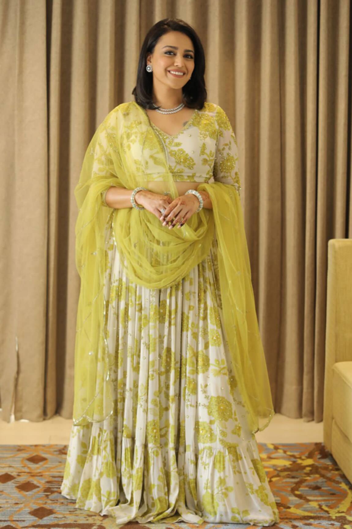 Paulmi and Harsh Printed Lehenga Set