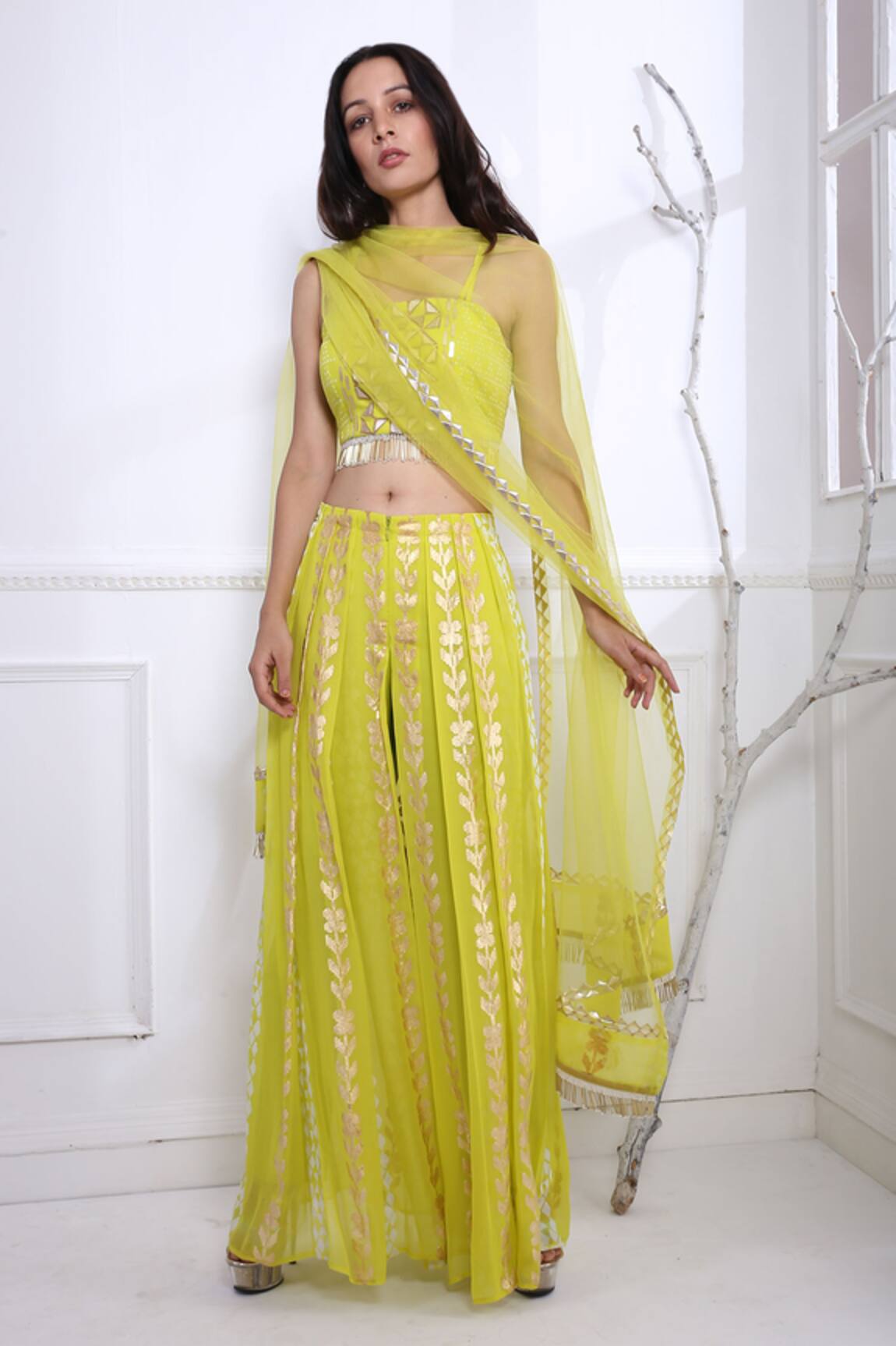 Pooja Rajgarhia Gupta Printed Top & Pant Set