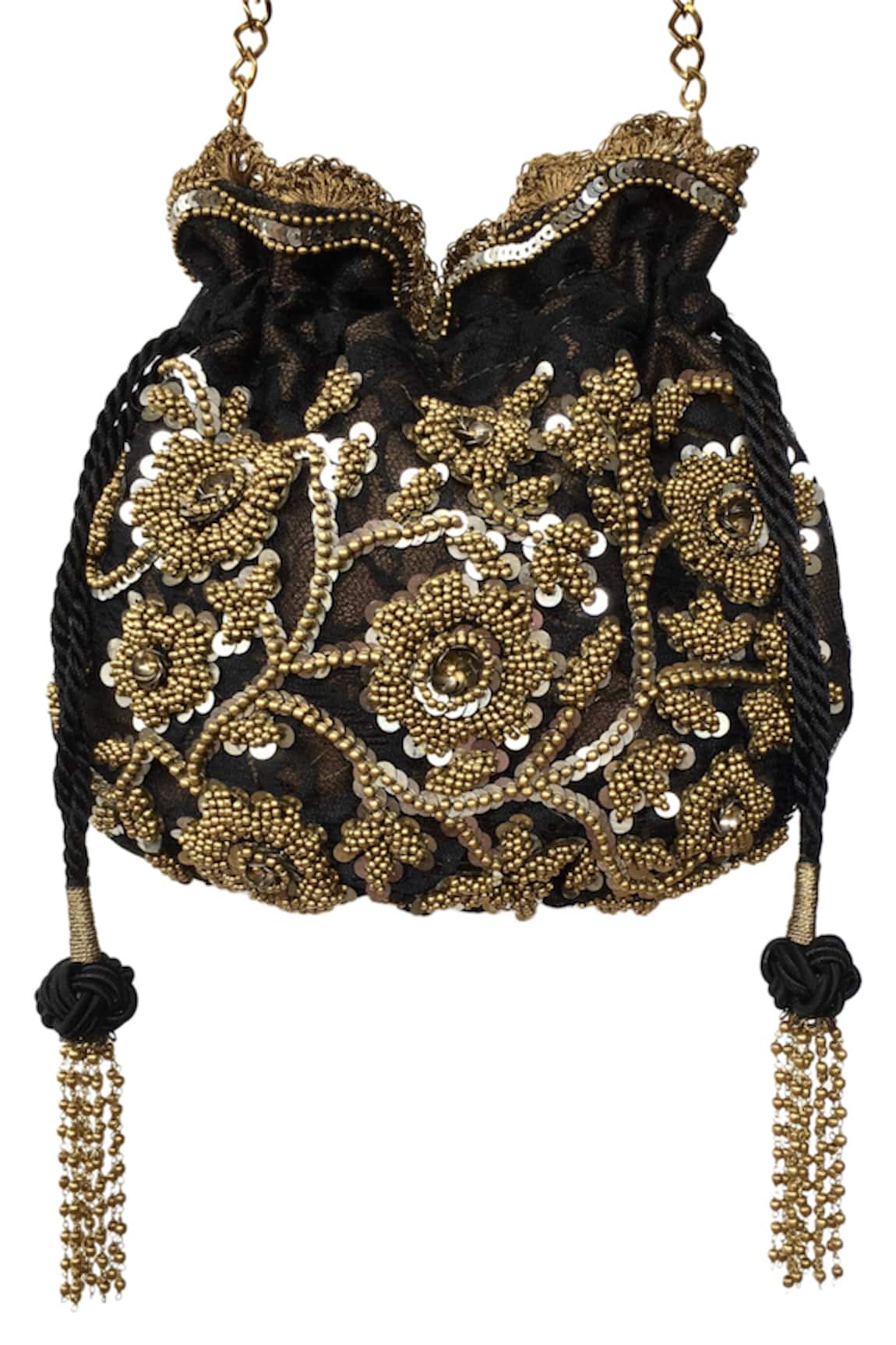 Kokommo Tiara Potli Bag