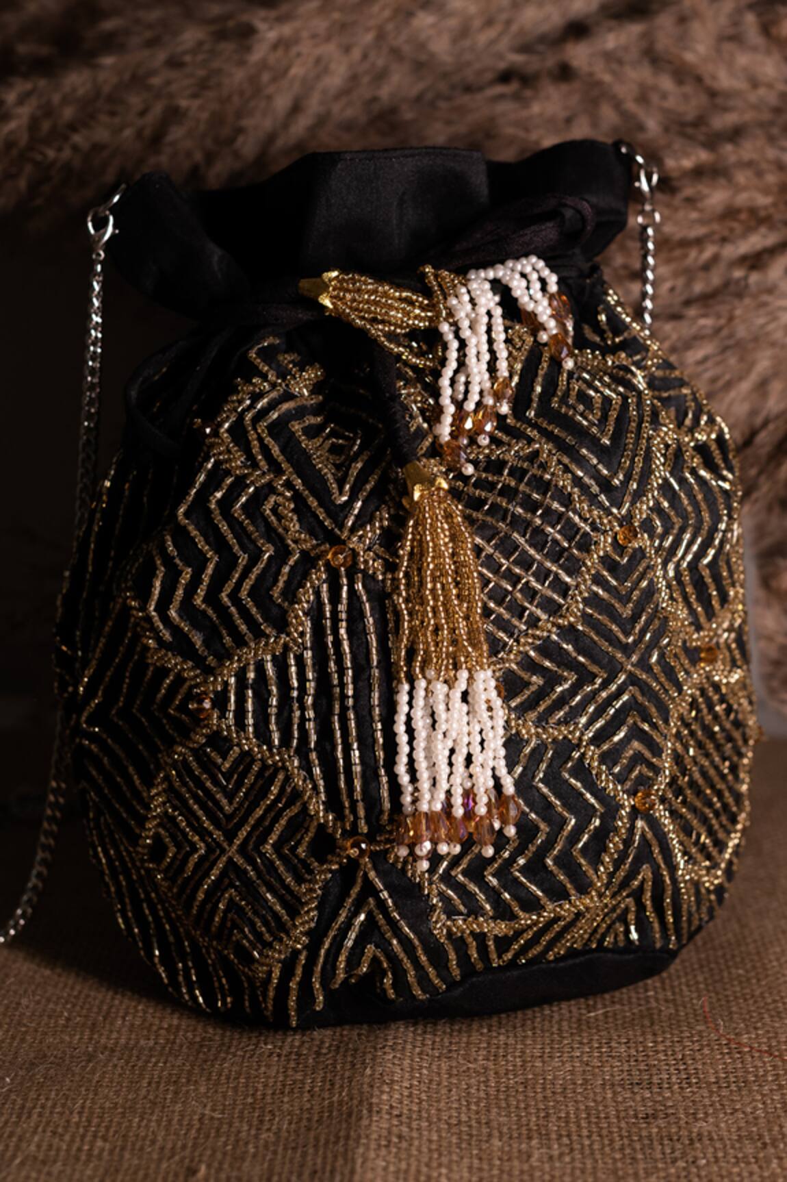 Ornatte Paheli Embroidered Polti Bag
