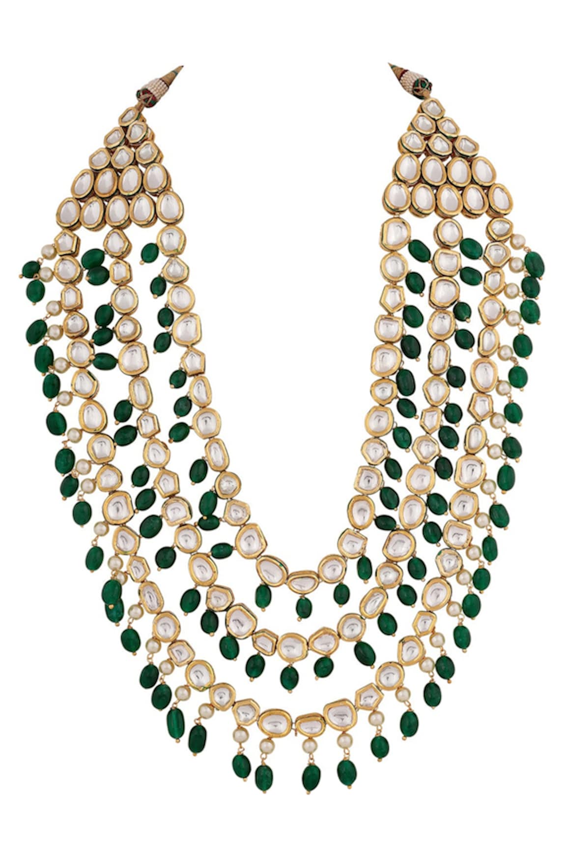 Anayah Jewellery Multi-Layered Kundan Necklace
