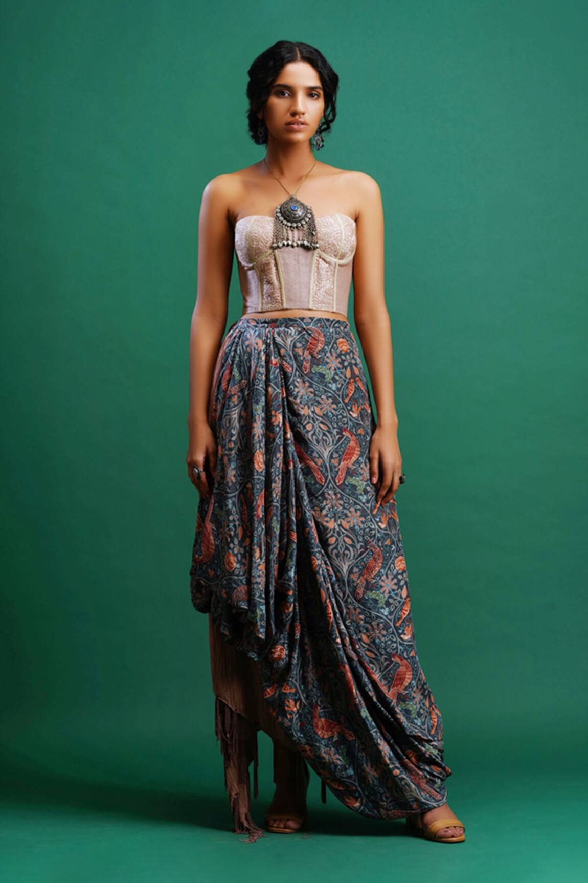 Nidhi Yasha Printed Skirt