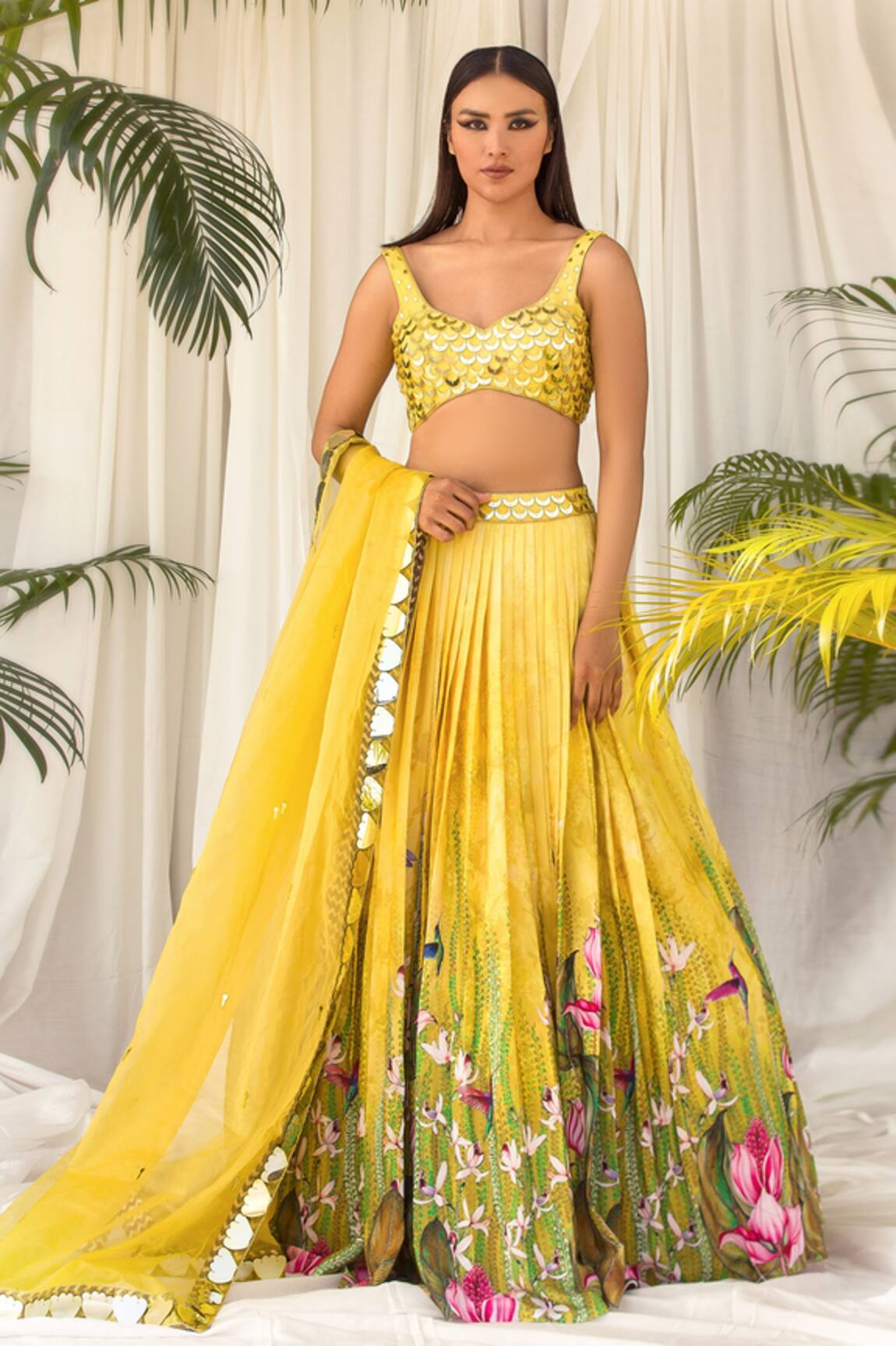 Izzumi Mehta Printed Lehenga Set 