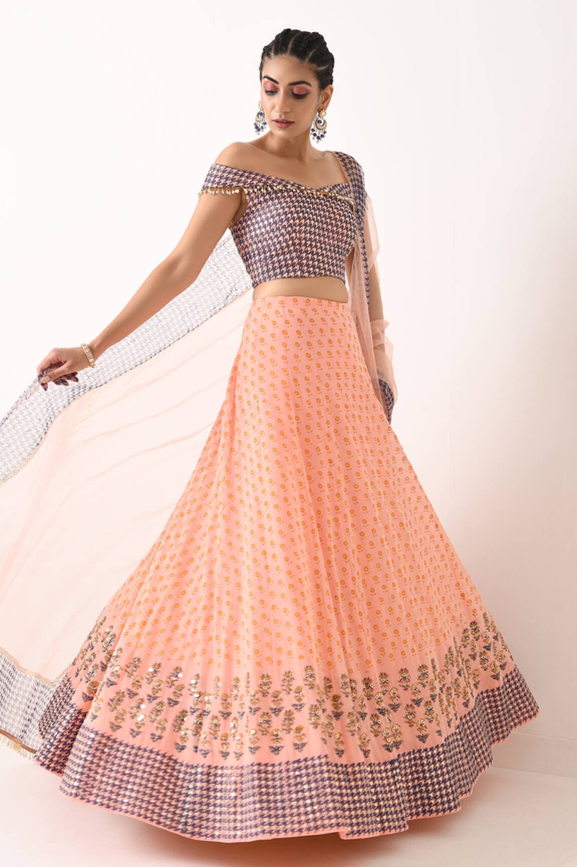 Pooja Rajgarhia Gupta Printed Lehenga Set 