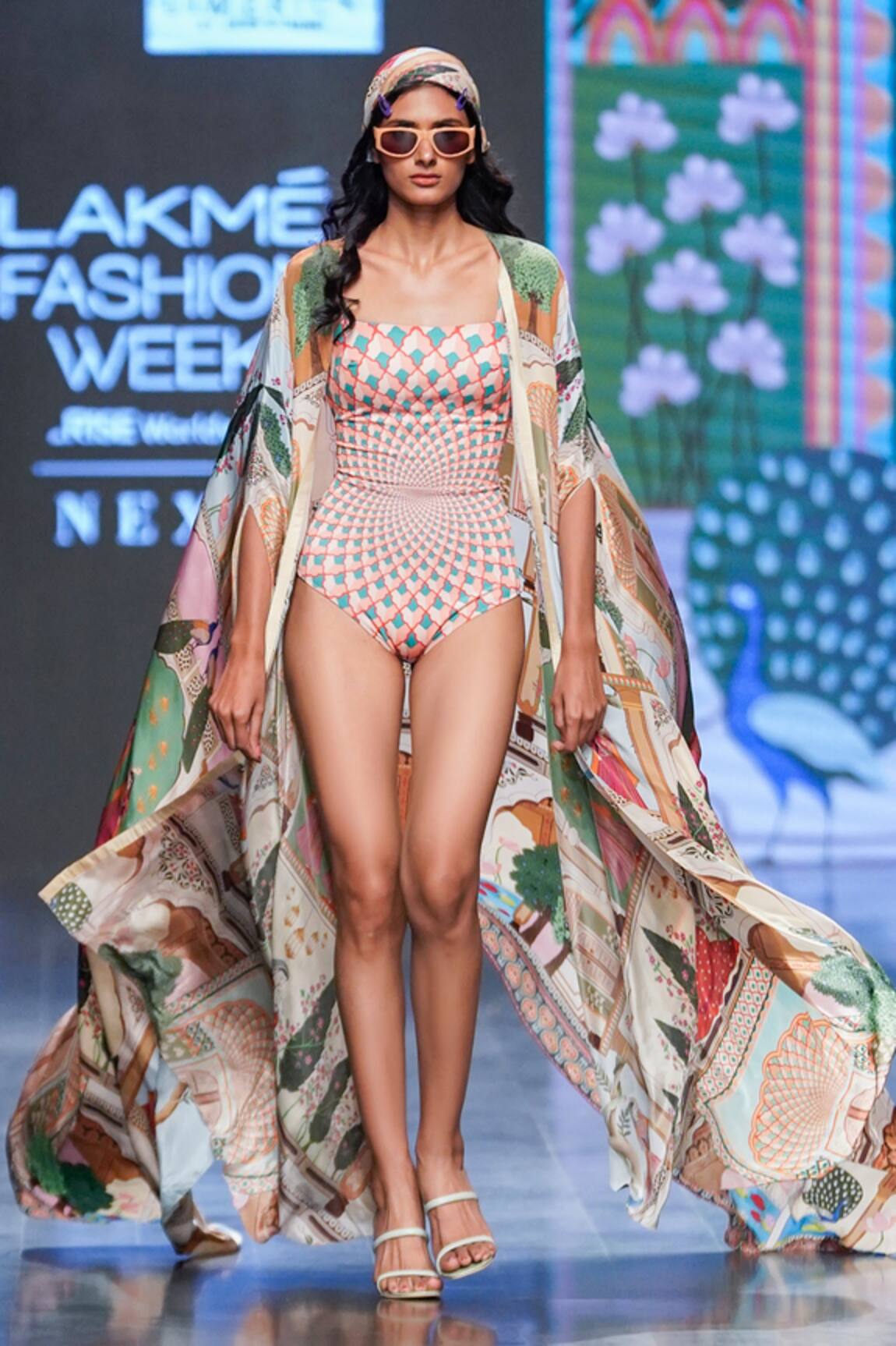 Limerick By Abirr N' Nanki Jane Printed Cape