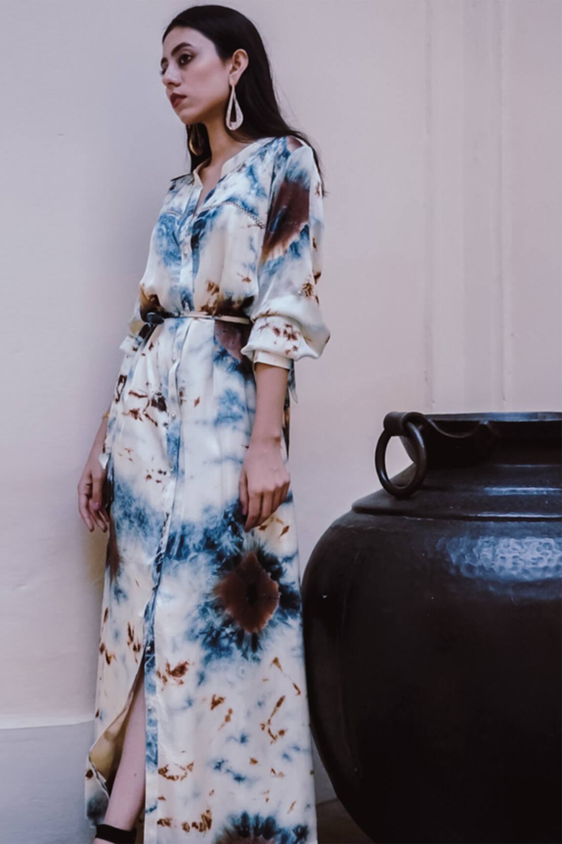 Jasmine Bains Tie-Dye Maxi Dress