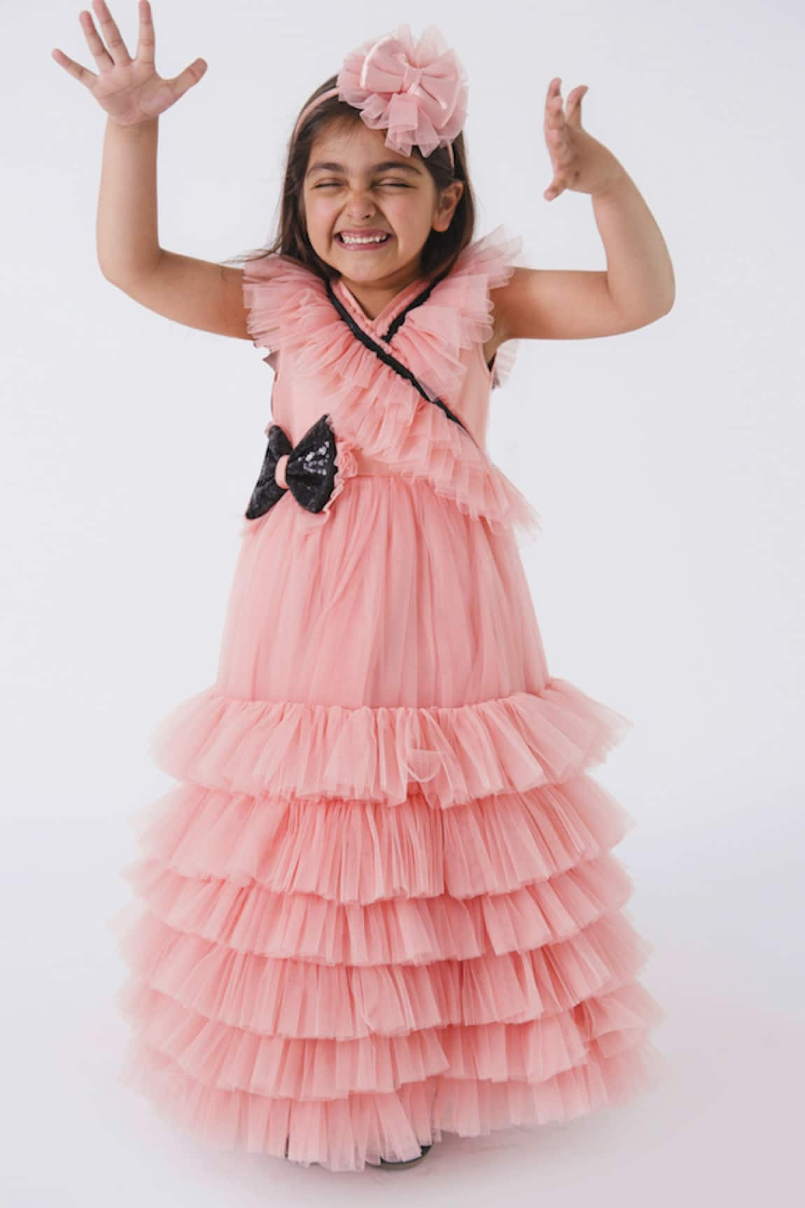 Miakki Tiered Ruffle Dress