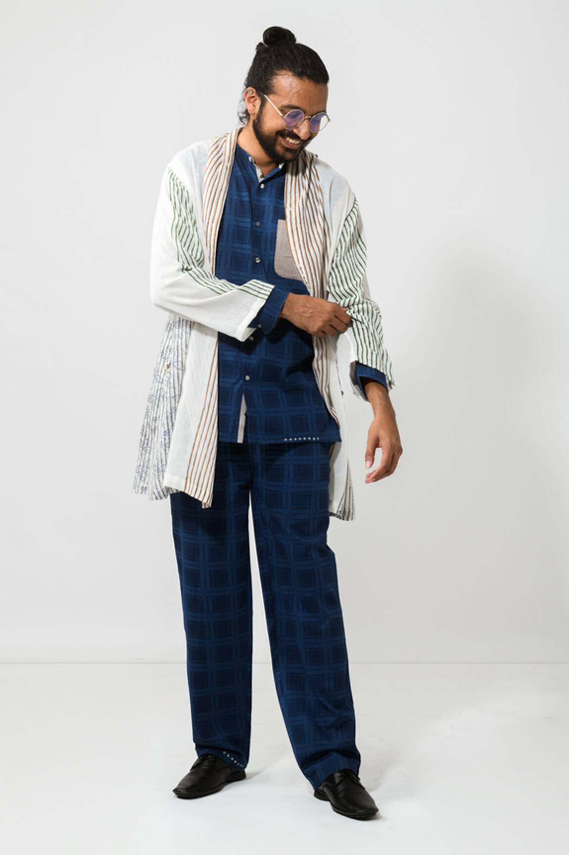 JAYATI GOENKA Cotton Open Front Robe