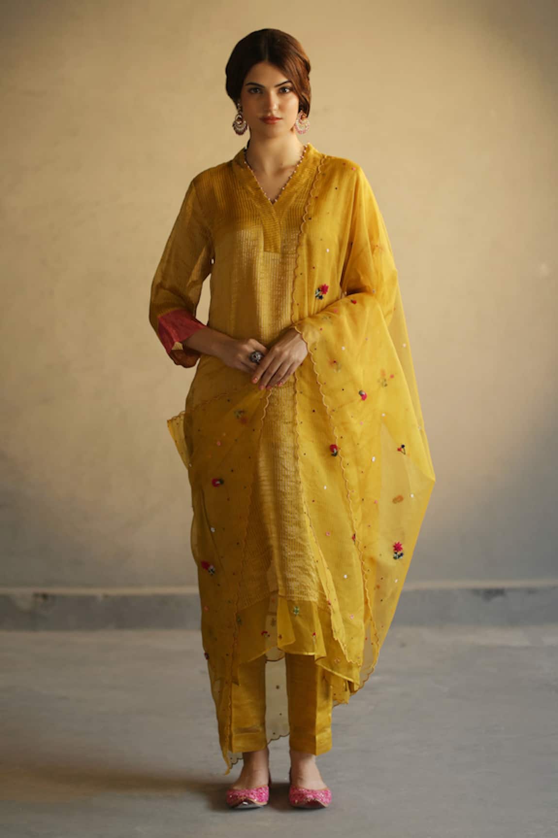 Begum Embroidered Kurta Set