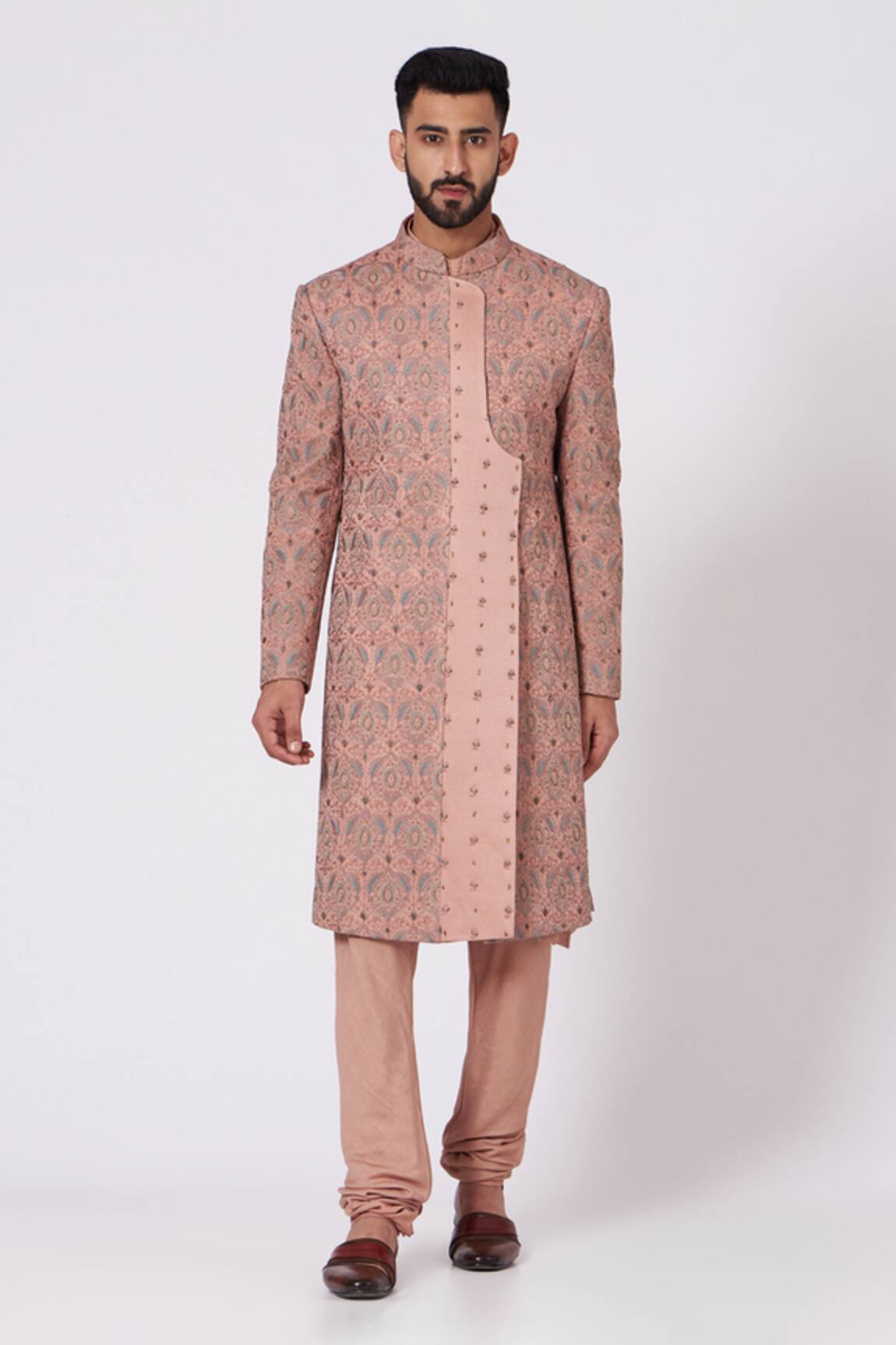 Jatin Malik Embroidered Sherwani Set
