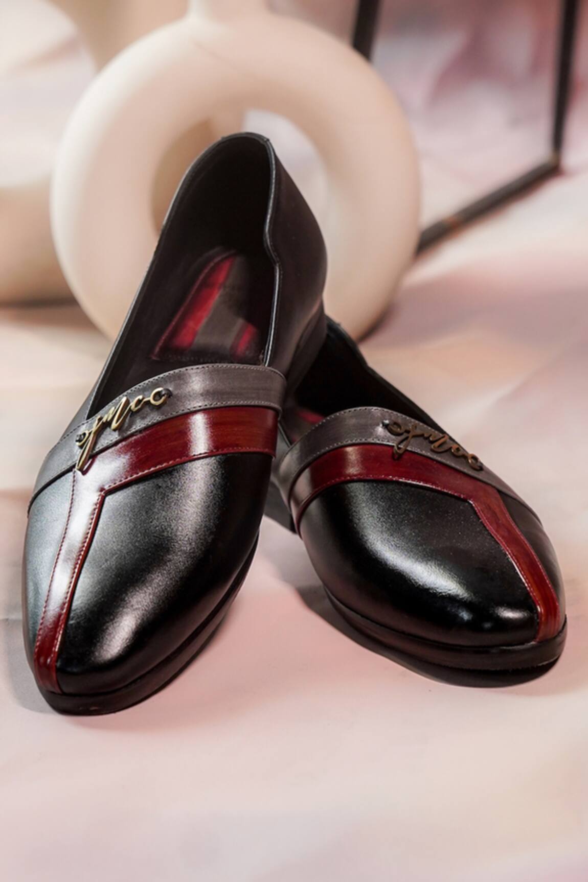 Jatin Malik T-Strap Loafers 