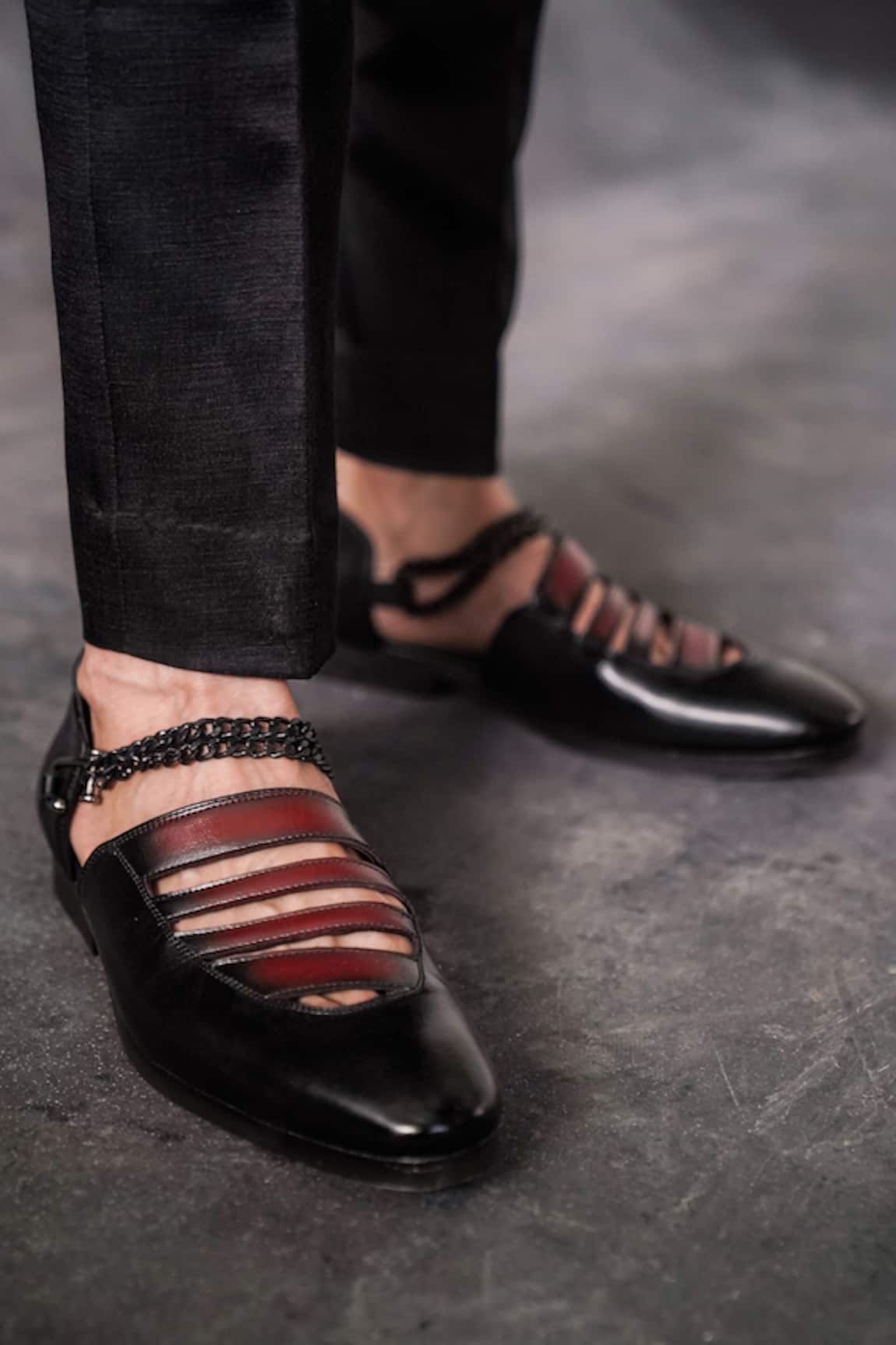 Jatin Malik Guitar Caligae Sandals 