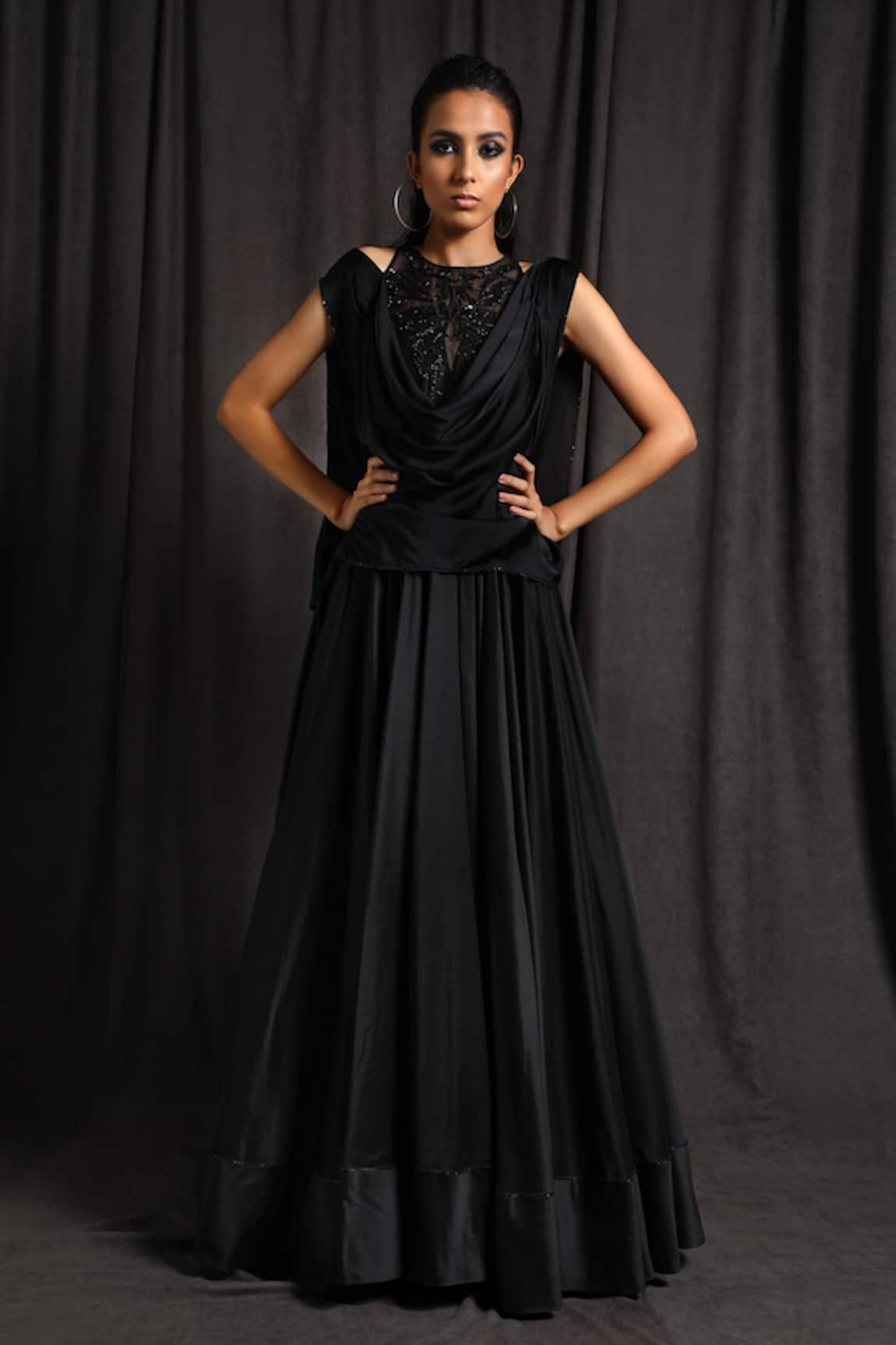 Jyoti Sachdev Iyer Chanderi Anarkali Gown