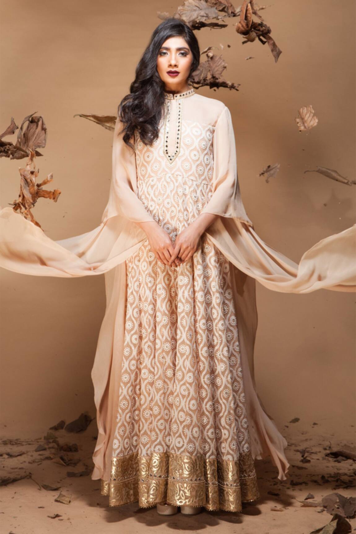 Jyoti Sachdev Iyer Embroidered Georgette Anarkali