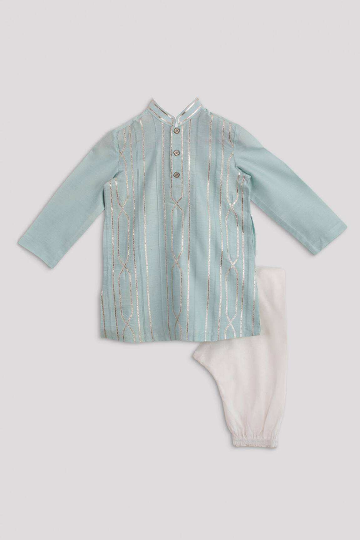 Minikin Embroidered Kurta Set