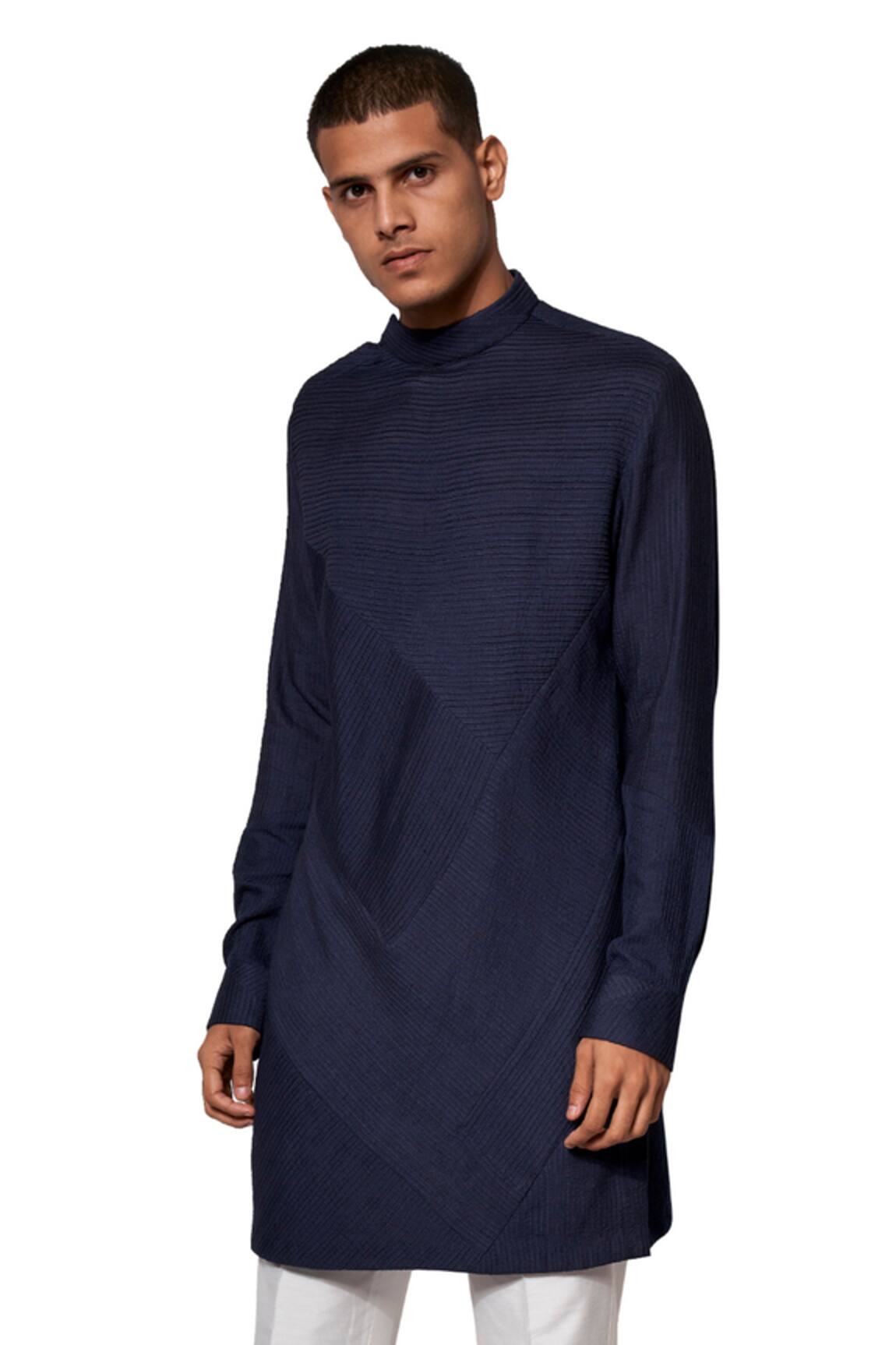 Amaare Overlap Pintuck Kurta Set