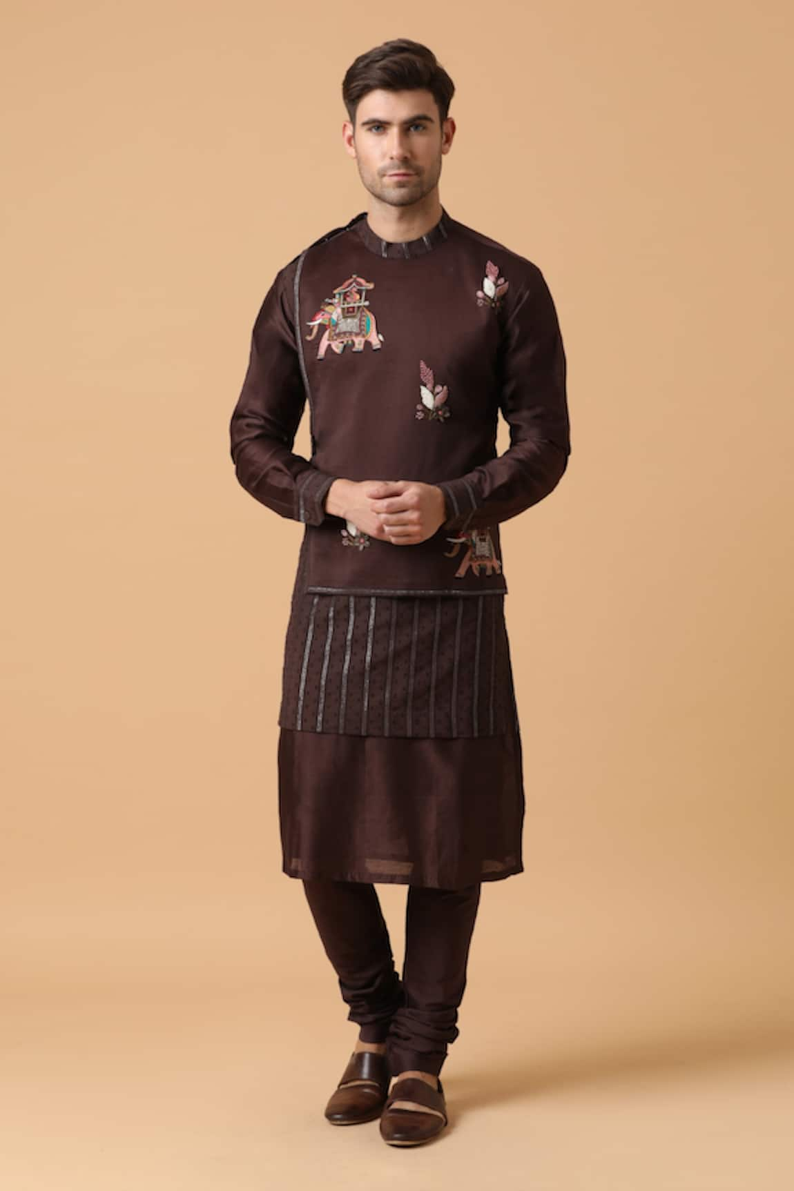 Kudrat Couture Embroidered Kurta Set