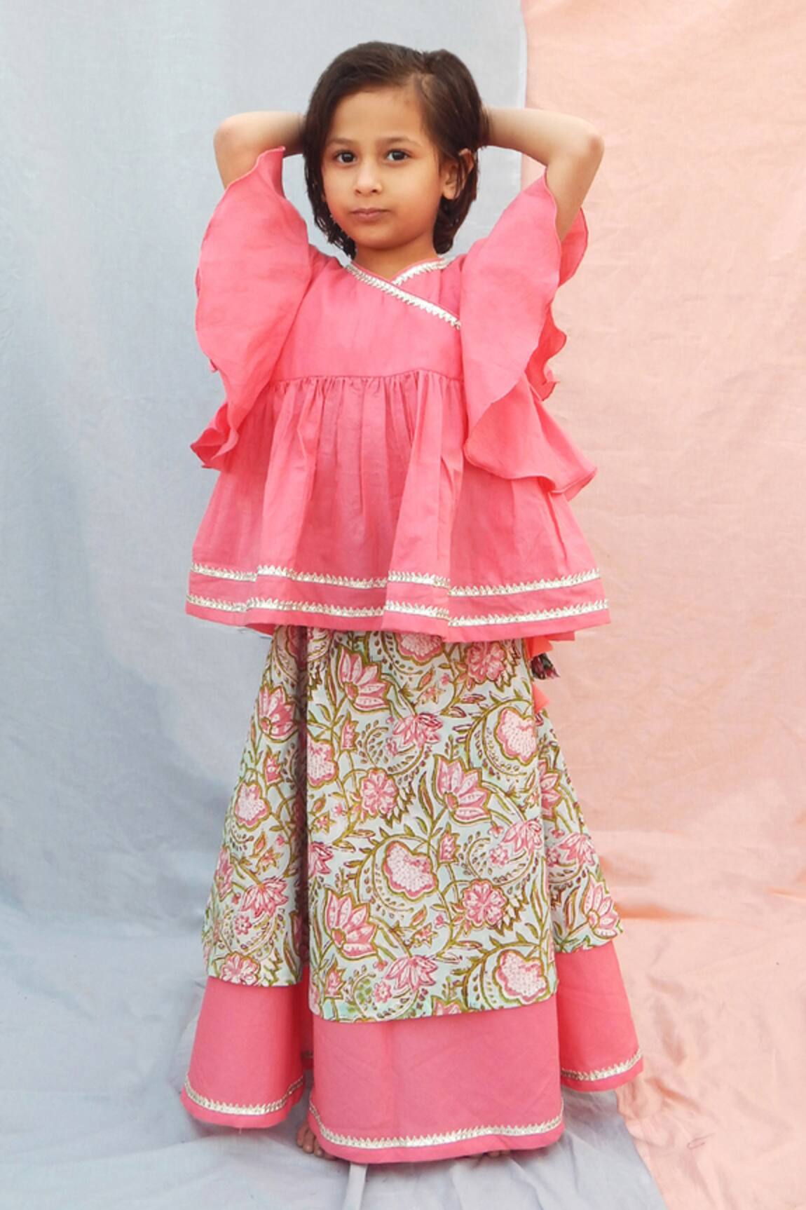 THE COTTON STAPLE Printed Lehenga Set