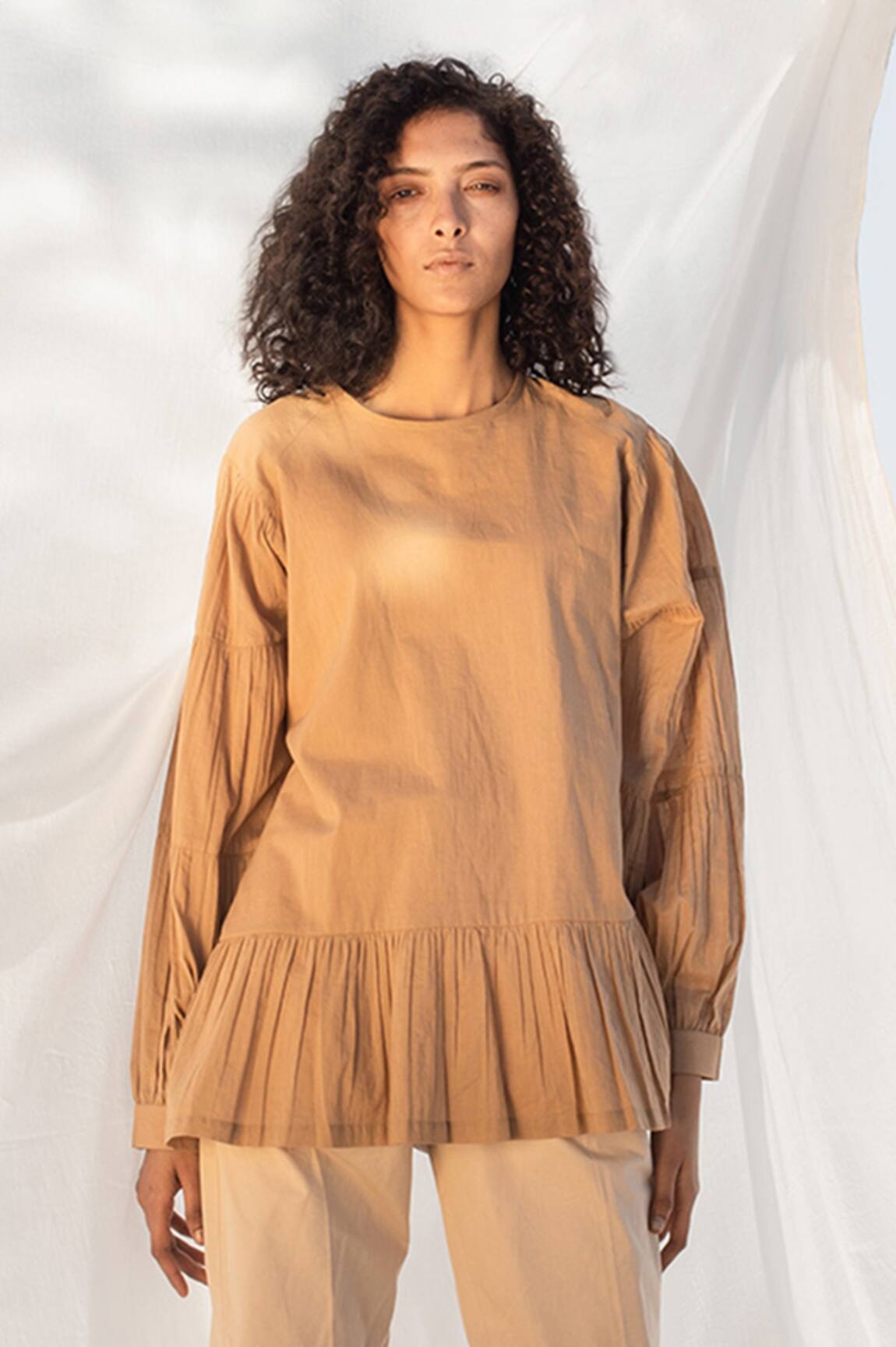 Kharakapas Anti-Fit Frill Top