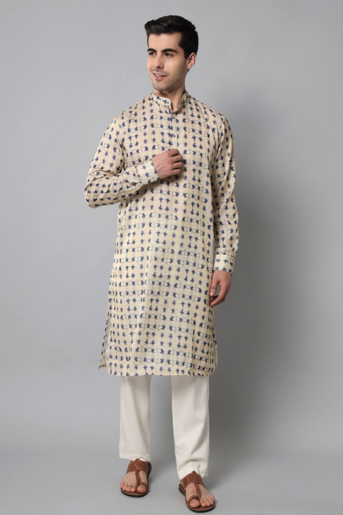 Soniya G Tie Dye Kurta Set