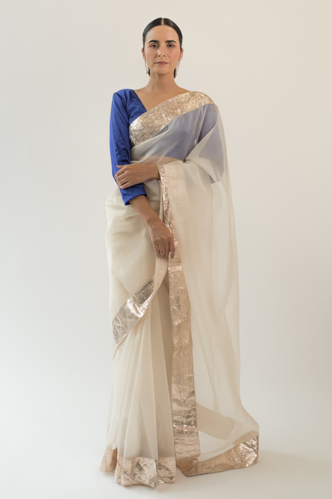 Kapardara Lampi Border Saree