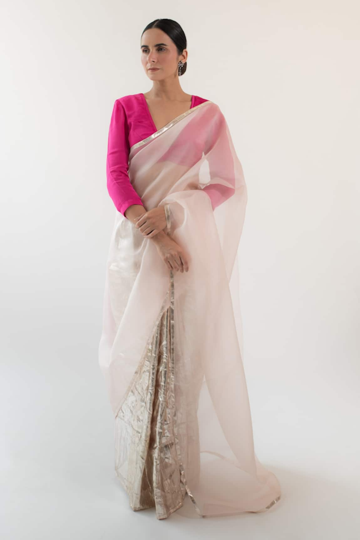 Kapardara Lampi Border Saree