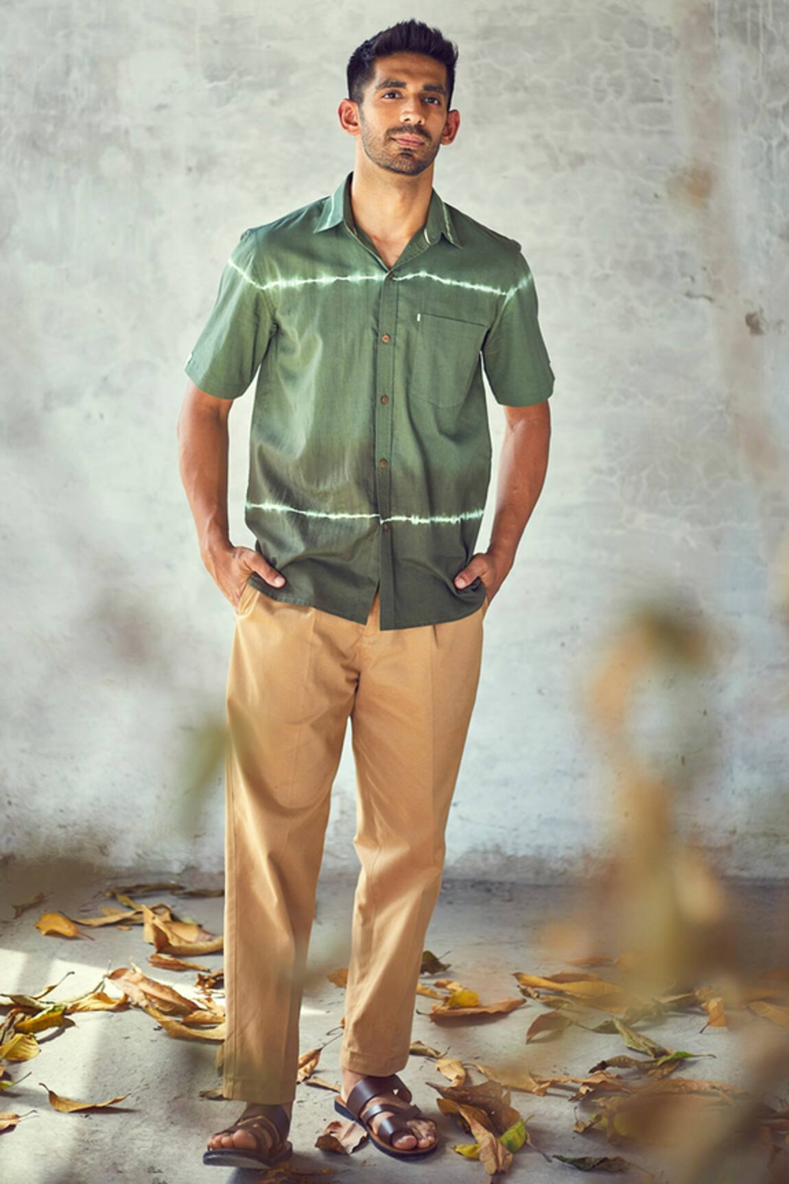 Kharakapas Forest Ghost Shibori Shirt