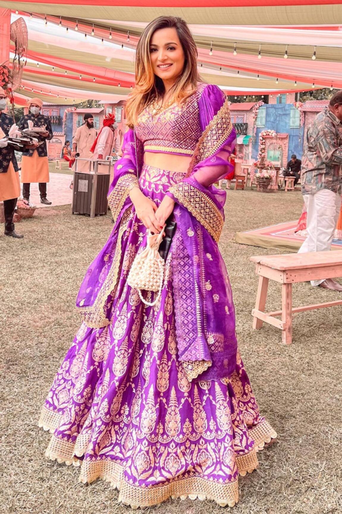 Gopi Vaid Embroidered Lehenga Set 