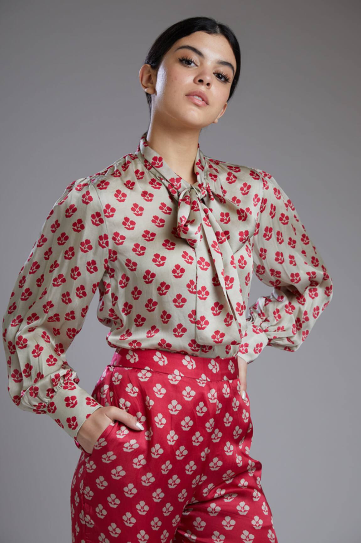 Koai Printed Silk Shirt 
