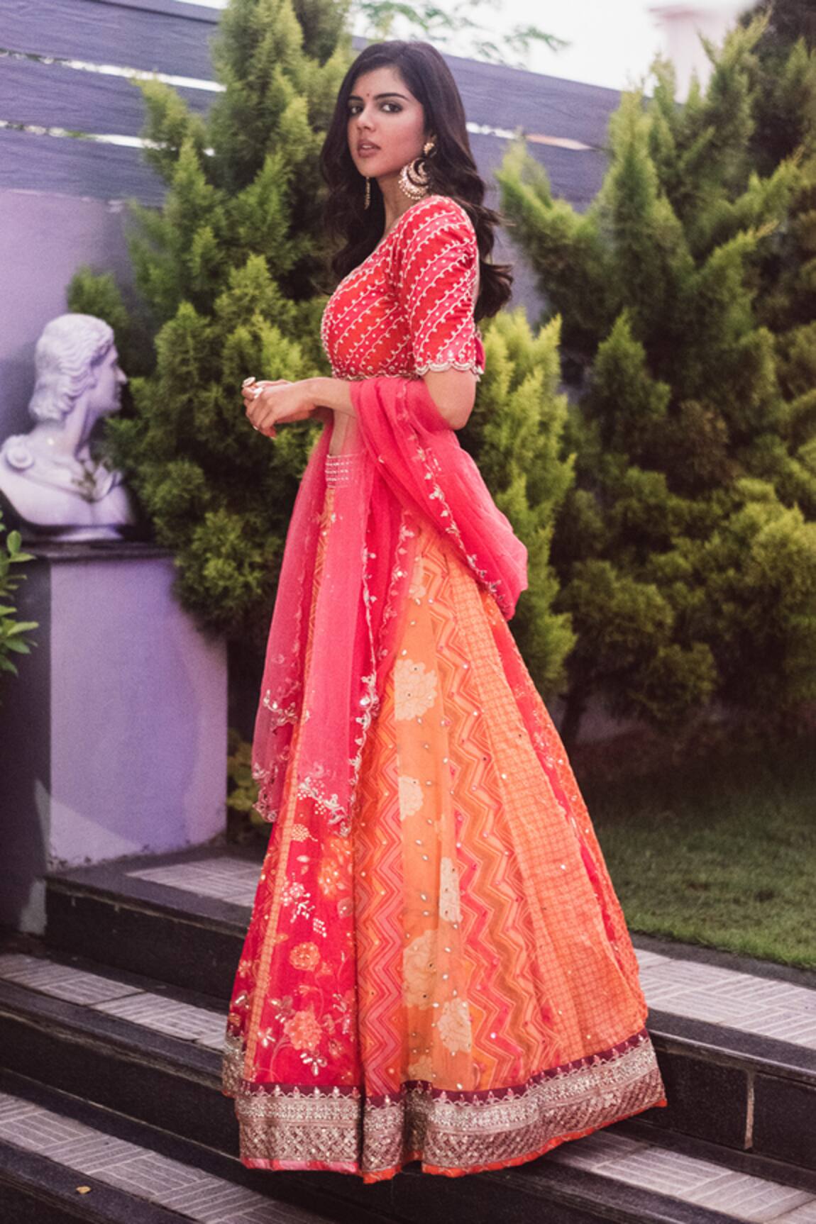 Paulmi and Harsh Printed Lehenga Set