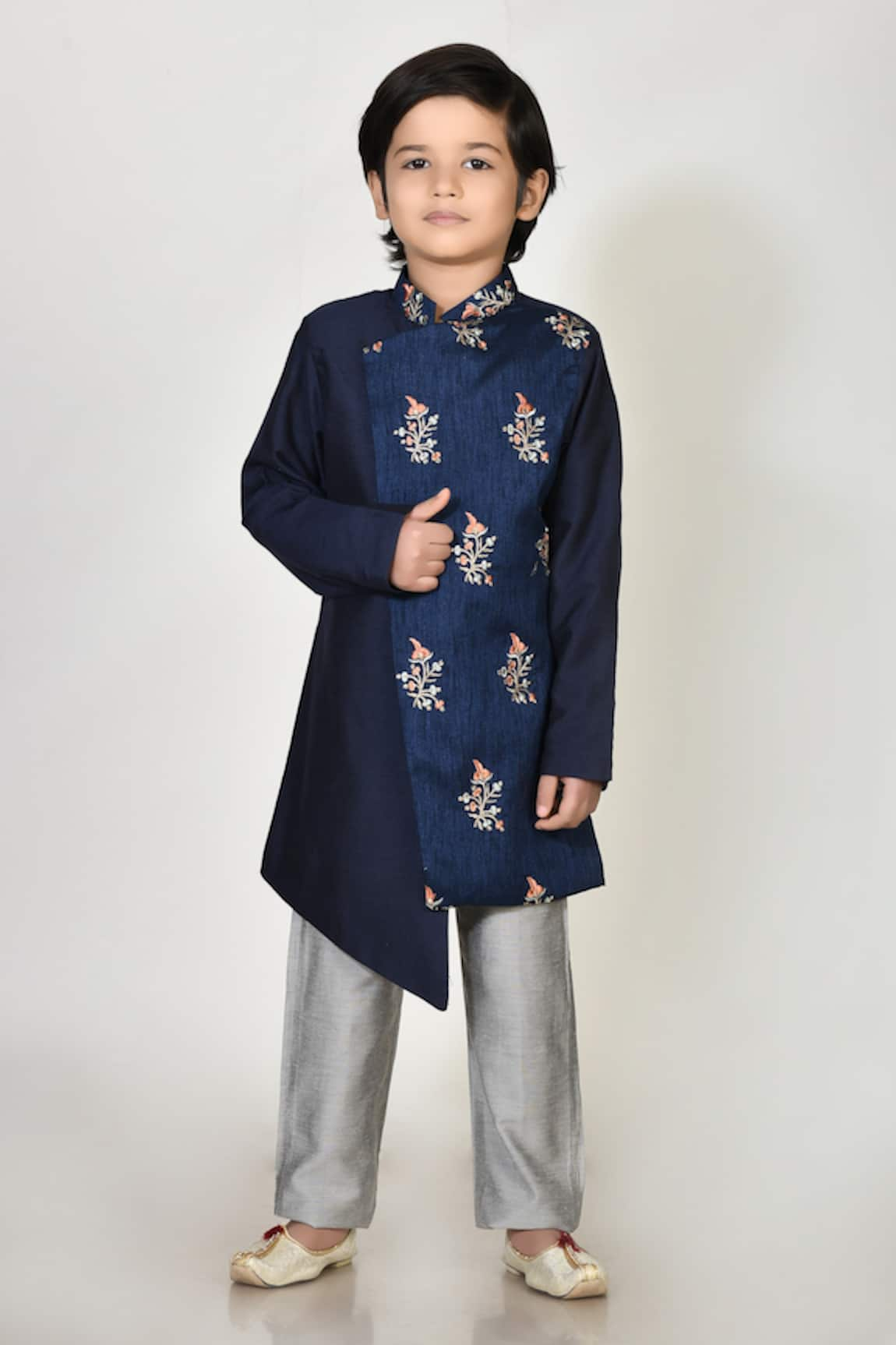 Arihant Rai Sinha Cotton Silk Kurta & Pant Set