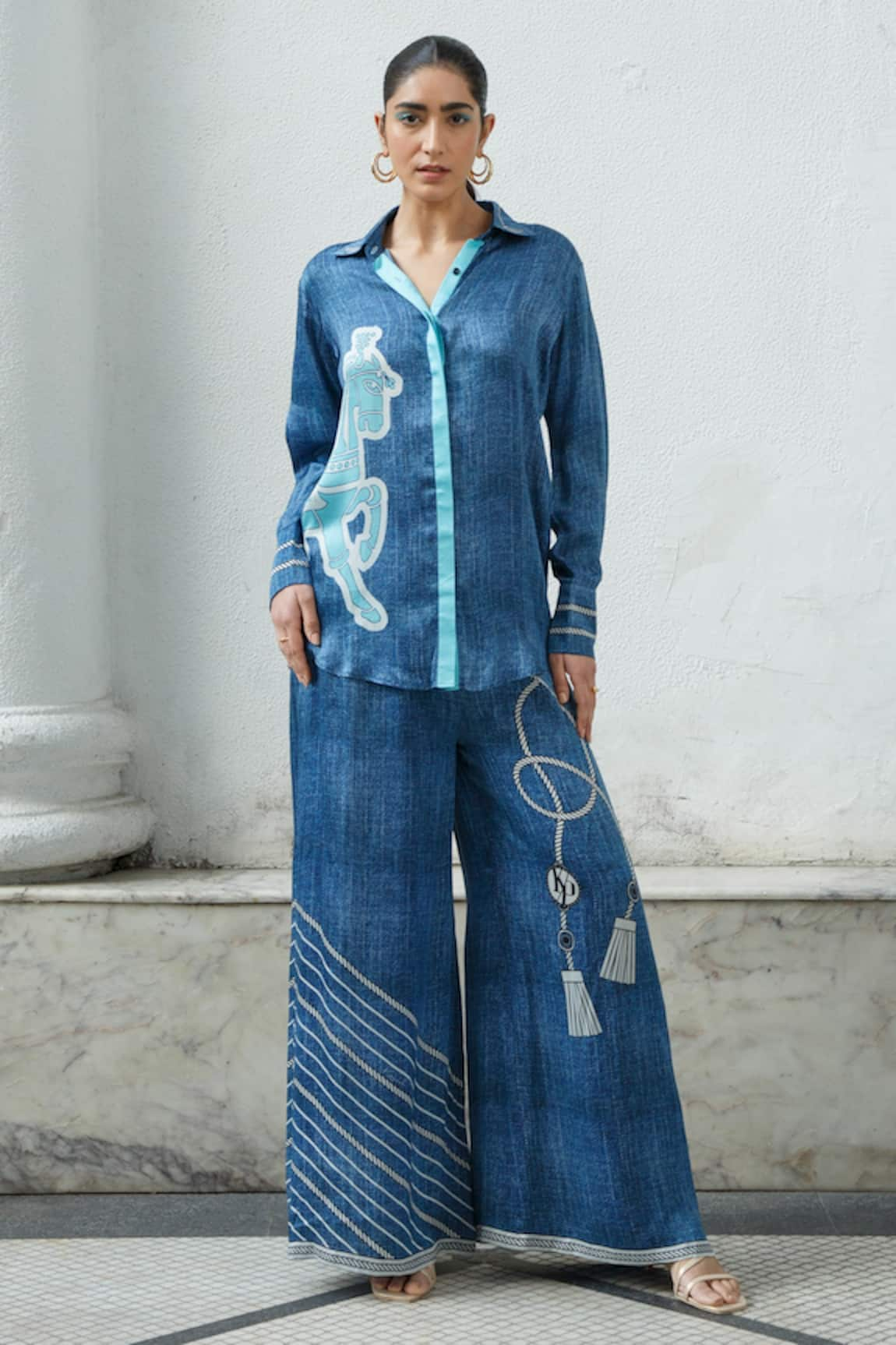 Kamaali Pret Rope Print Pant