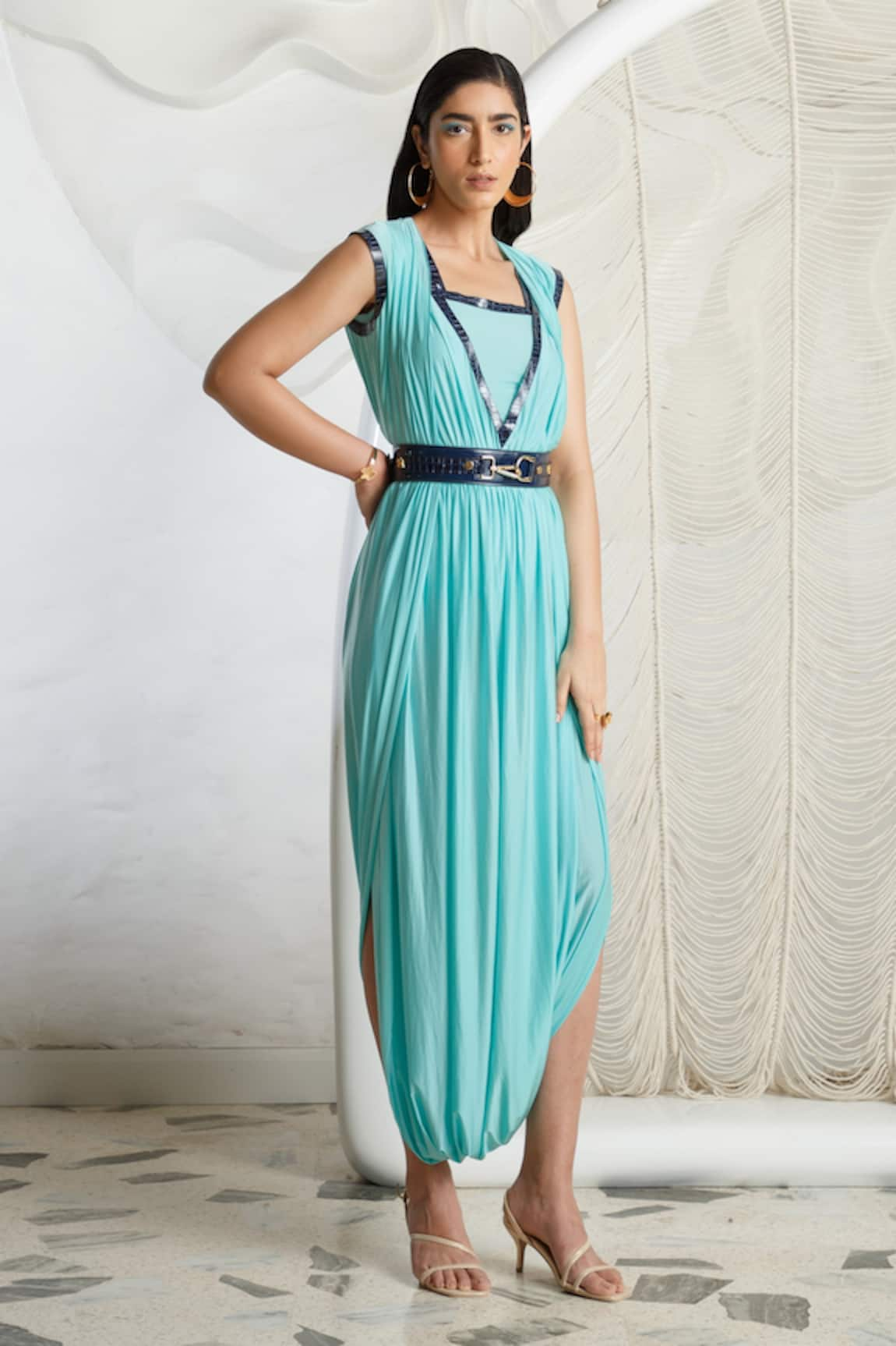 Kamaali Pret Draped Dress