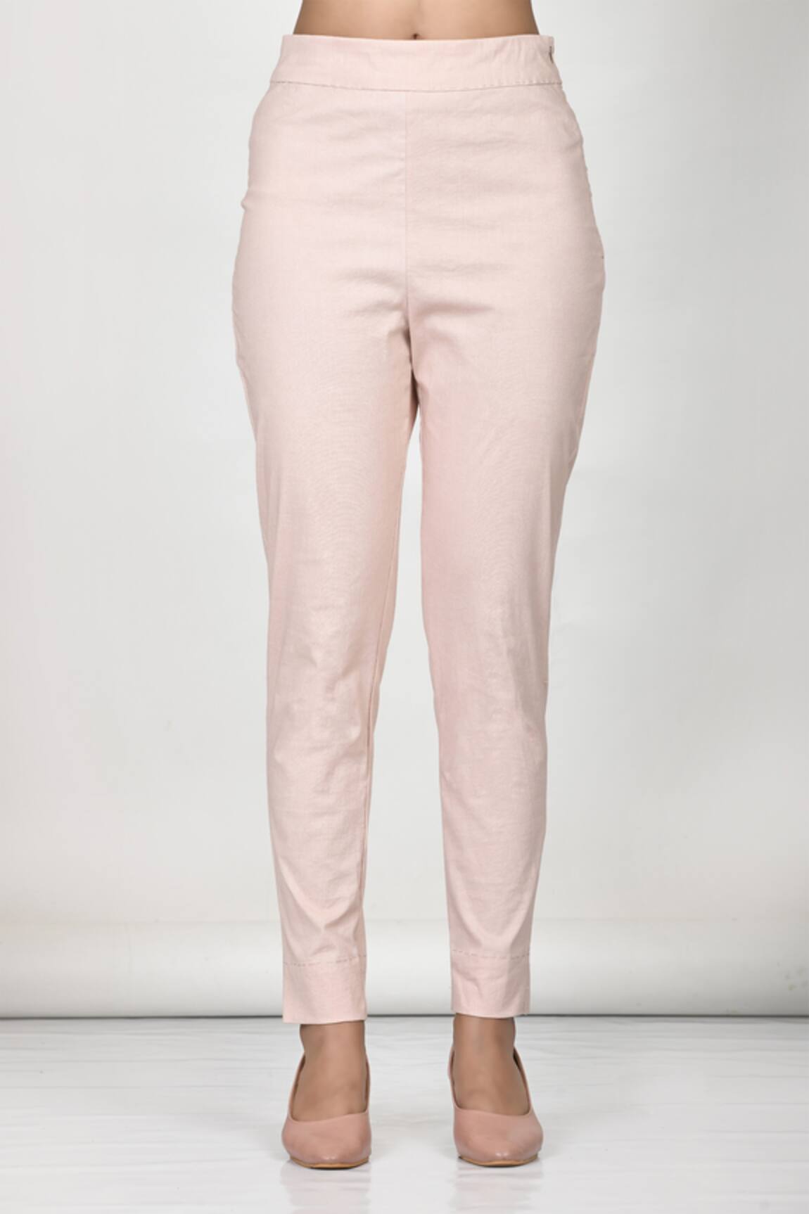 Buy Forever New Light Pink Regular Fit Trousers for Women Online  Tata CLiQ